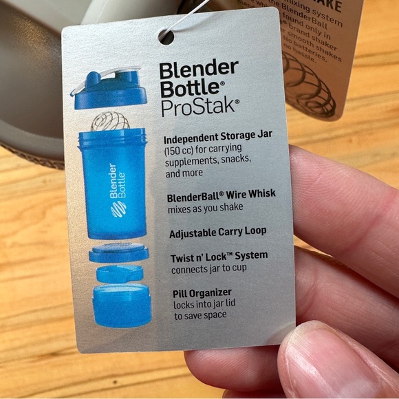 Bottle Shaker Bottle Pill Organizer ProStak, 22OZ Smoke Grey - Picture 8 of 14